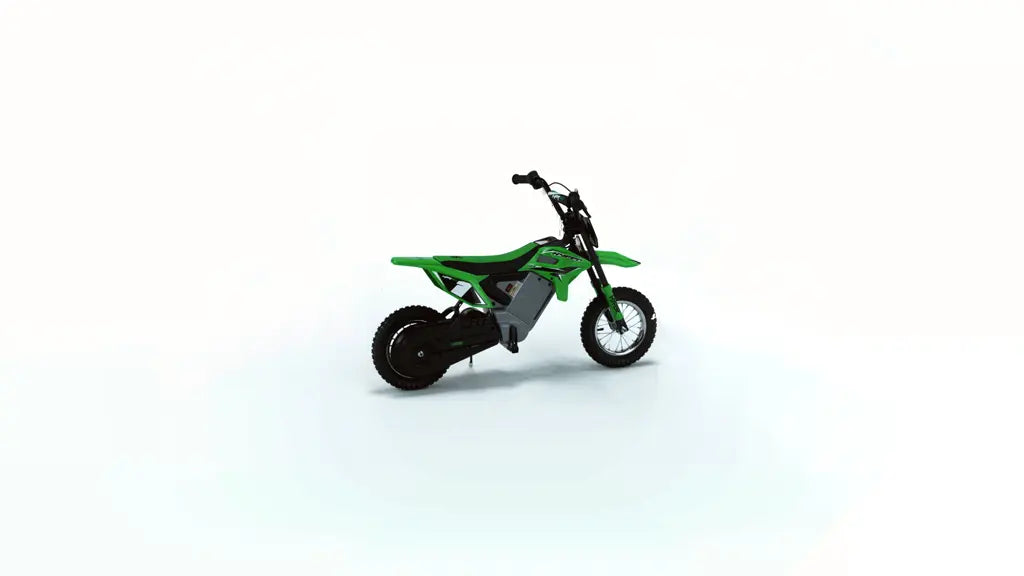 , HPR350 24V Electric Dirt Bike, Children Ages 13+, up to 14 MPH, Green
