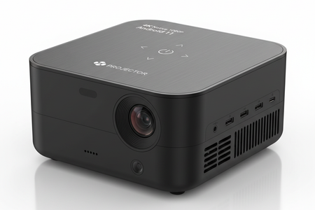 4K Native 1080P Android 11 Projector 390ANSI HY320 Dual Wifi6 BT5.0 Cinema Outdoor Portable Projetor Upgrated HY320
