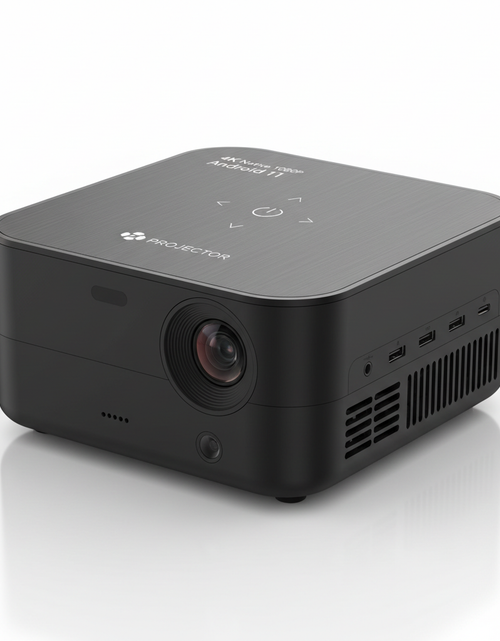 Load image into Gallery viewer, 4K Native 1080P Android 11 Projector 390ANSI HY320 Dual Wifi6 BT5.0 Cinema Outdoor Portable Projetor Upgrated HY320
