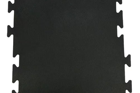 Armor-Lock (Fitness) 3/8 In. X 20 In. X 20 In. Black Interlocking Rubber Tiles (16-Pack, 44 Sq. Ft.)