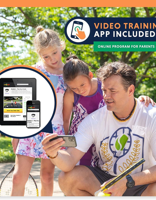 Load image into Gallery viewer, Tennis Racket for Kids by . Proper Equipment Helps You Learn Faster and Play Better!
