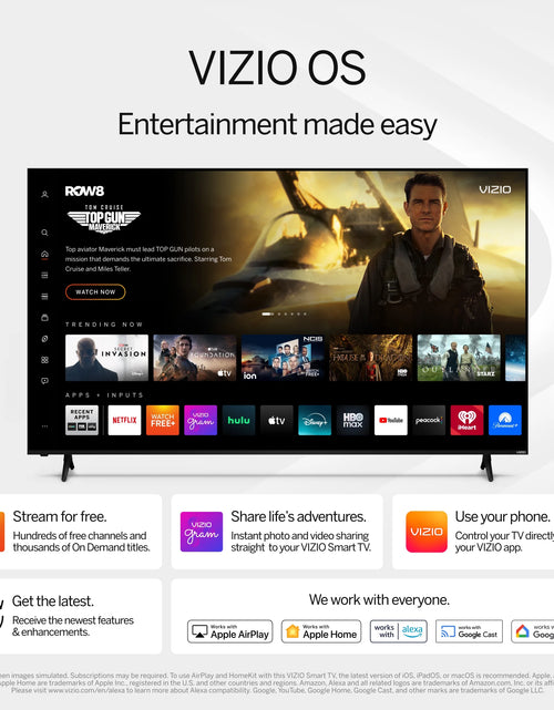 Load image into Gallery viewer, 40" Class Full HD 1080P LED Smart TV (VFD40M-08)
