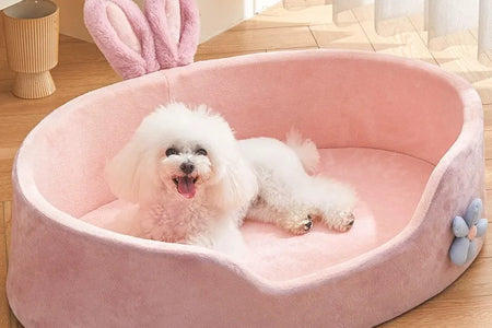 Detachable Pet Bed Pet Bed Detachable Washable Dog Sleeping Bed Soft Comfortable Warm Cat Bed for Four Seasons Soft Pet Bed