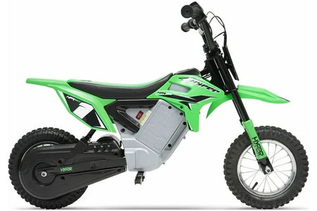 , HPR350 24V Electric Dirt Bike, Children Ages 13+, up to 14 MPH, Green