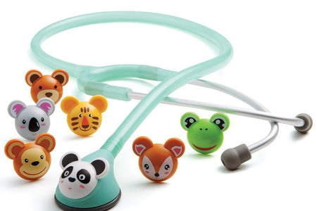 618SF Adscope Adimals Model 618 Pediatric Clinician Stethoscope with Tunable AFD Technology, Seafoam