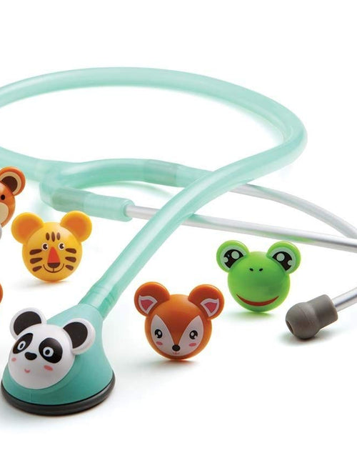 Load image into Gallery viewer, 618SF Adscope Adimals Model 618 Pediatric Clinician Stethoscope with Tunable AFD Technology, Seafoam
