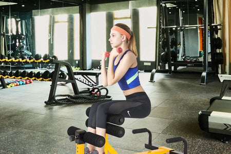 3-In-1 Sissy Squat Push up Ab Workout Home Gym Sit up Machine Height Adjustable