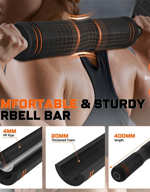 Load image into Gallery viewer, 44Lb 4-In-1 Adjustable Dumbbells Set Free Weight Set with Connector Used as Barbell, Kettlebells, Push up Stand, Fitness Exercises for Home Gym Suitable Men/Women
