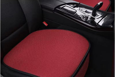 Ice-Silk Car Seat Cushion Pad,Universal Anti-Slip Drivers Seat Covers Protector,Breathable Comfort Auto Front Seat Cushion